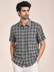 imported Cotton Check Shirt