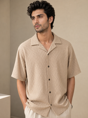 Men Cot Collar Shirt