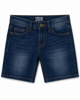 Kids Dark Blue Denim Shorts
