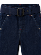 Boys Navy Blue Casual Pants – Soft Cotton Everyday Trousers