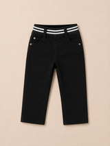 Boys Black Casual Pants – Soft Cotton Everyday Trousers