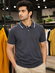 Men Pique Polo Shirt