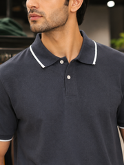 Men Pique Polo Shirt