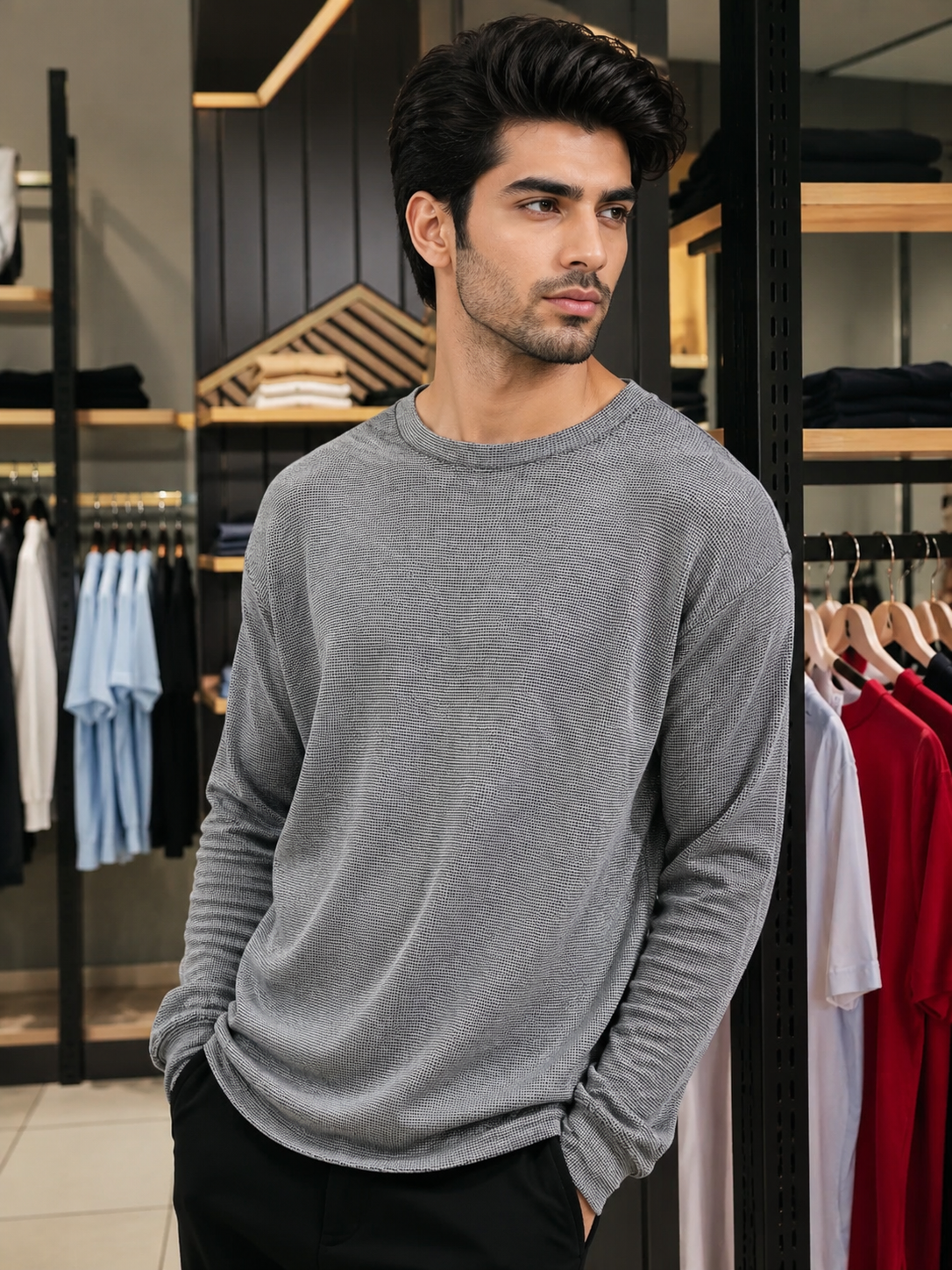 Tharmal Shirt Premium Downshoulder