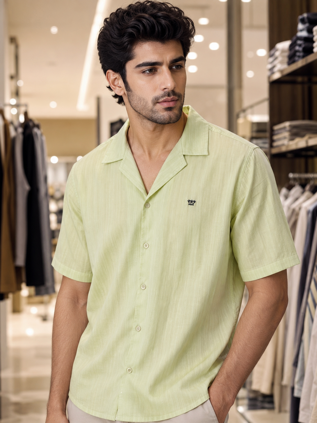 Men Cotton Shirt