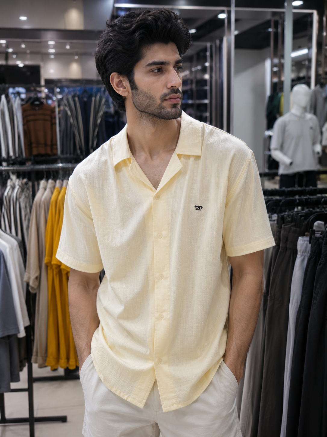 Men Cotton Shirt