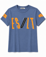 Boys Blue Graphic Printed T-Shirt