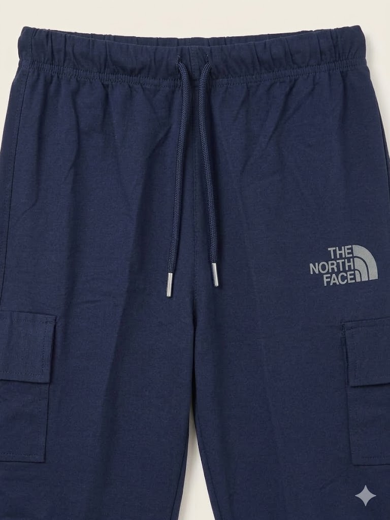 Boys Navy Blue Cargo Shorts with Utility Pockets