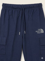 Boys Navy Blue Cargo Shorts with Utility Pockets