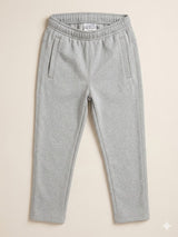 Boys Cotton Trouser Pants – Soft Casual Bottom (Grey)