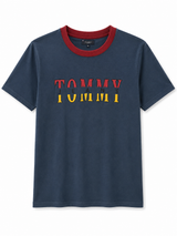Navy Blue Tommy Jeans Graphic T-Shirt