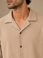 Men Cot Collar Shirt